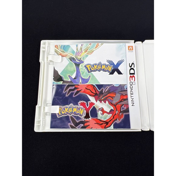 Pokemon Y - CIB (Nintendo 3DS, 2013) CTR-P-EK2E-USA Very Good Condition - Picture 7 of 8